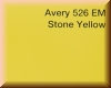 Avery 500 - Stone Yellow matt