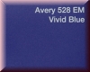 Avery 500 - Vivid Blue matt