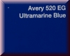Avery 500 - Ultramarine Blue glnzend
