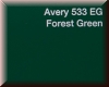 Avery 500 - Forest Green glnzend