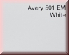 Avery 500 - White matt