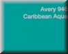 Avery 900 - Caribbean Aqua