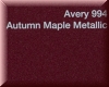 Avery 900 - Autumn Maple Metallic