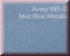 Avery 900 - Mist Blue Metallic