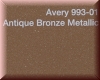 Avery 900 - Antique Bronze Metallic