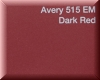 Avery 500 - Dark Red matt