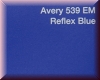 Avery 500 - Reflex Blue matt