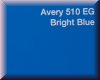 Avery 500 - Bright Blue glnzend