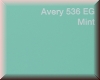 Avery 500 - Mint glnzend